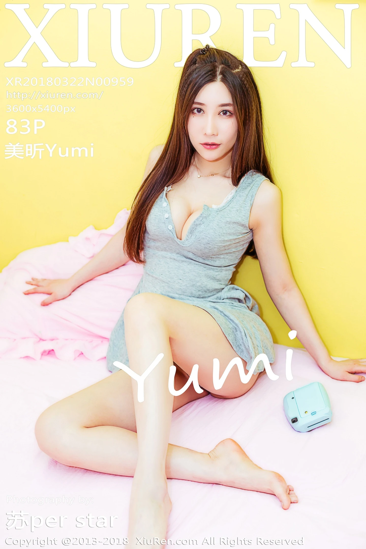 [XiuRen秀人网]No.959_嫩模美昕Yumi吊带牛仔连身裙秀滑嫩肌肤完美身材性感写真83P-秀人网 - XiuRen.Pro